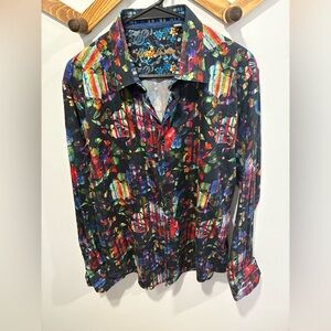 🌟ROBERT GRAHAM🌟 MENS COLOUR FUL BUTTON UP SHIRT